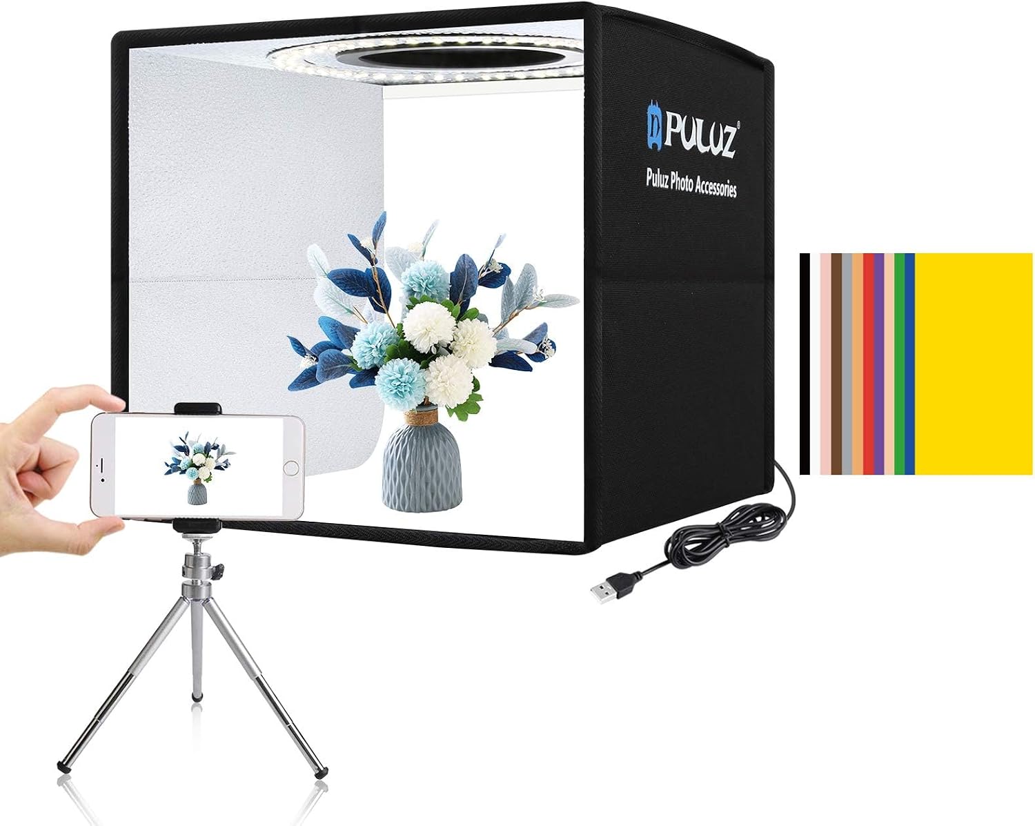 Photography Lighting App - 앱 제어 기능이 있는 RGB LED