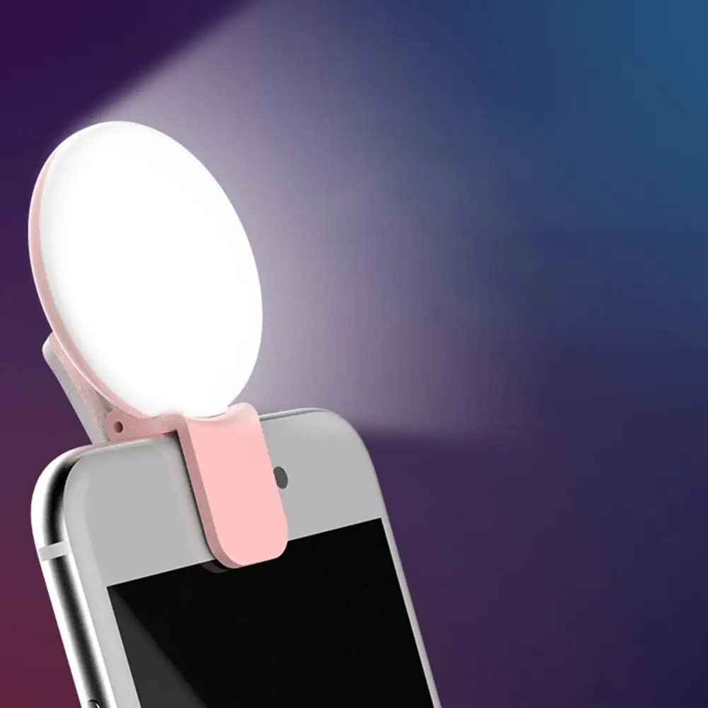 Photography Lighting Continuous - 휴대 전화 LED Selfie 링 라이트