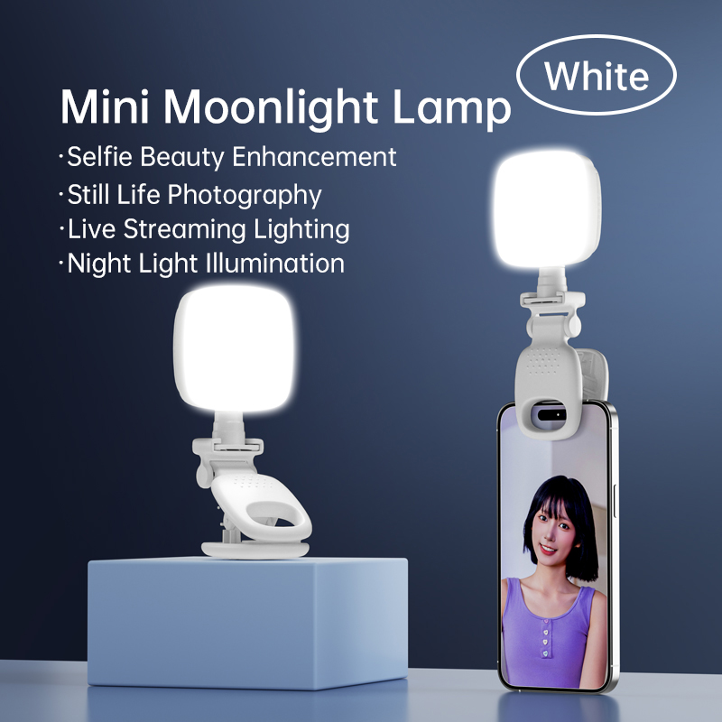 Photography Lighting Continuous - 휴대용 LED 셀카 라이트 카메라 미니