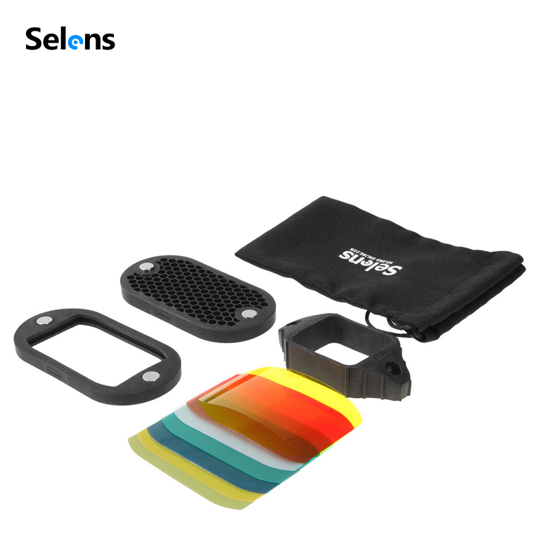 Honeycomb Grid Filter - Selens 플래시 스피드라이트 허니컴 그리드 디퓨저