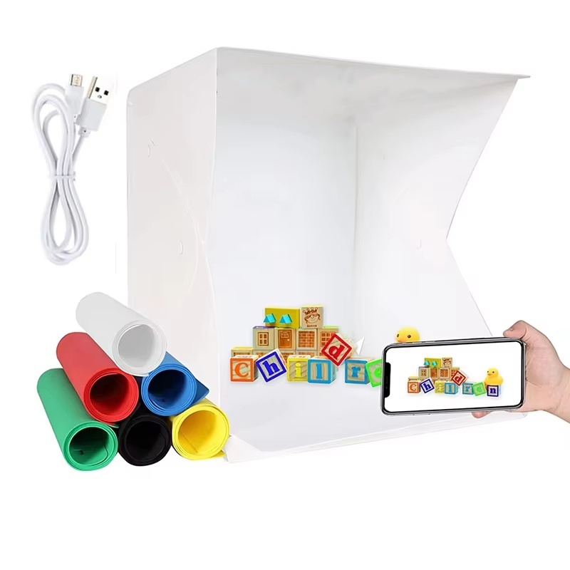 Iris Photography Led Lighting Pack - 접이식 라이트박스 휴대용 사진 LED 사진