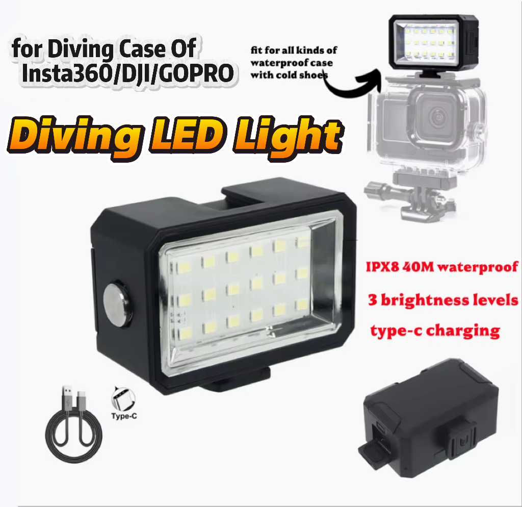 Iris Photography Led Lighting Pack - 비디오 필 라이트 40M 방수 LED
