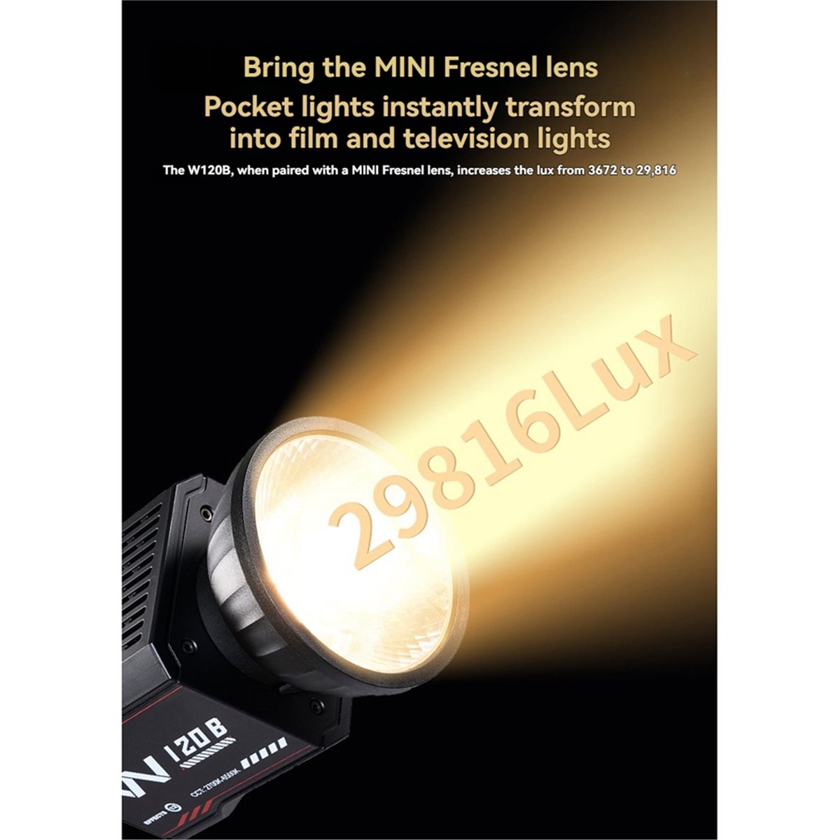 Fresnel Lens Attachment - A49T -80 미니 프레넬 렌즈 9배