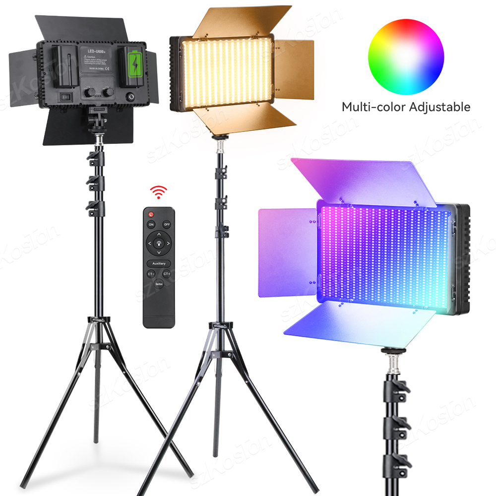 Iris Photography Led Lighting Pack - RGB 사진 비디오 LED 채우기 라이트