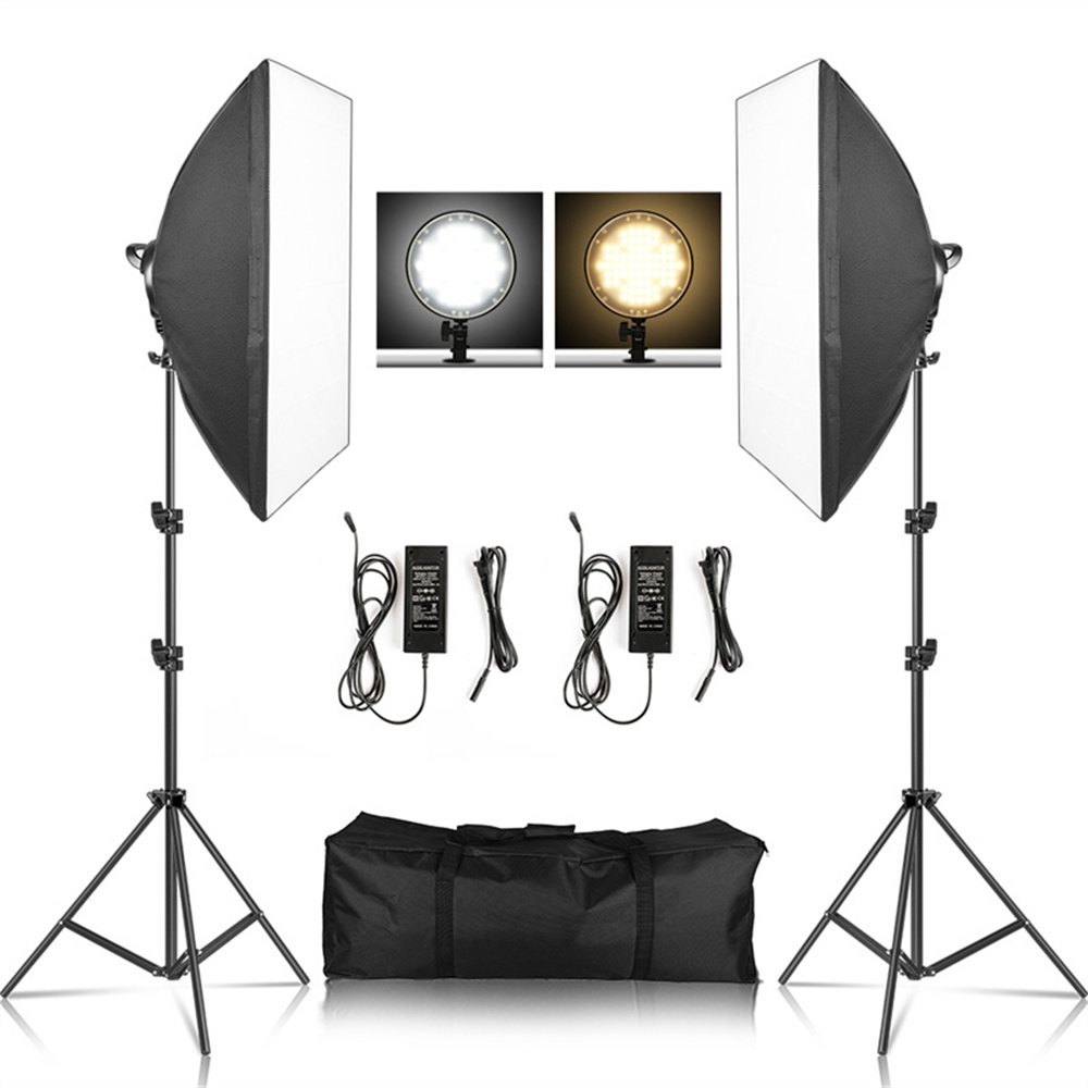 Iris Photography Led Lighting Pack - 소프트 박스 라이트 사진 키트, 사진