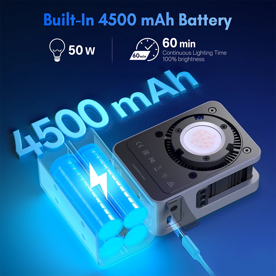 지윤 CINEPEER CX50 RGB 비디오 조명 27 - Photography Lighting App 리뷰 및 가격