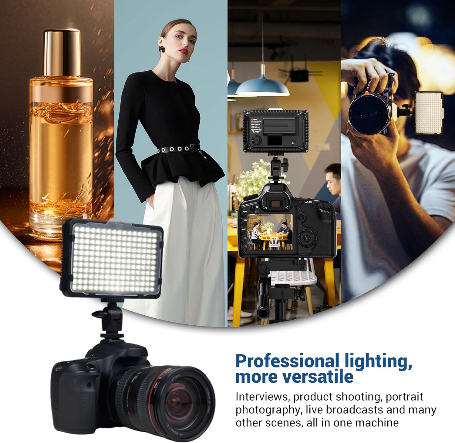 2pack 176 LED 스튜디오 스트리밍 조명 사진  - Iris Photography Led Lighting Pack 리뷰 및 가격