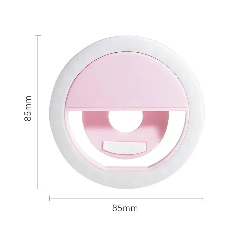 1-4개 LED 셀카 링 조명 휴대폰 3단계 조명 US - Photography Lighting Circle 리뷰 및 가격