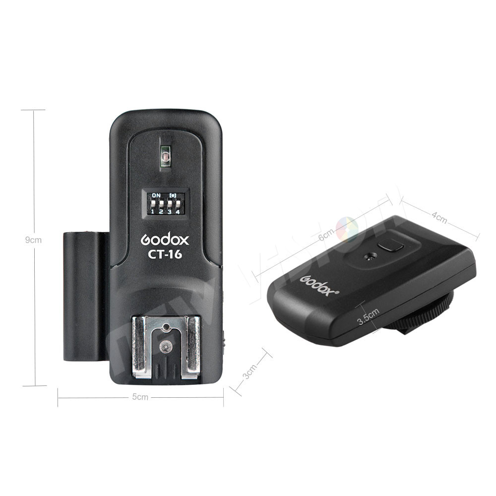 Godox CT-16 16 채널 무선 라디오 플래시 트 - Trigger Receiver Set 리뷰 및 가격