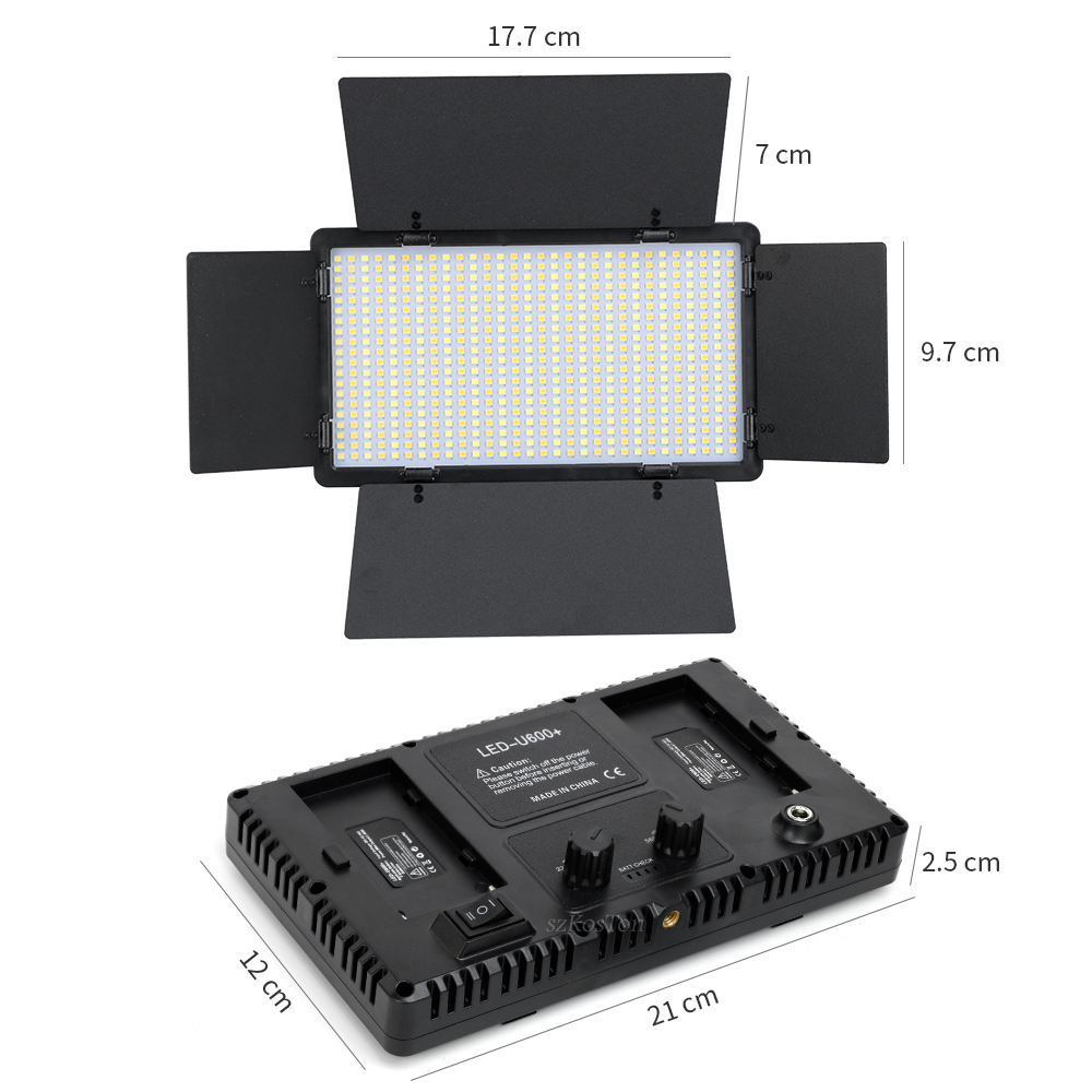 U600 LED 비디오 라이트 스튜디오 라이트 키트,  - Iris Photography Led Lighting Pack 리뷰 및 가격