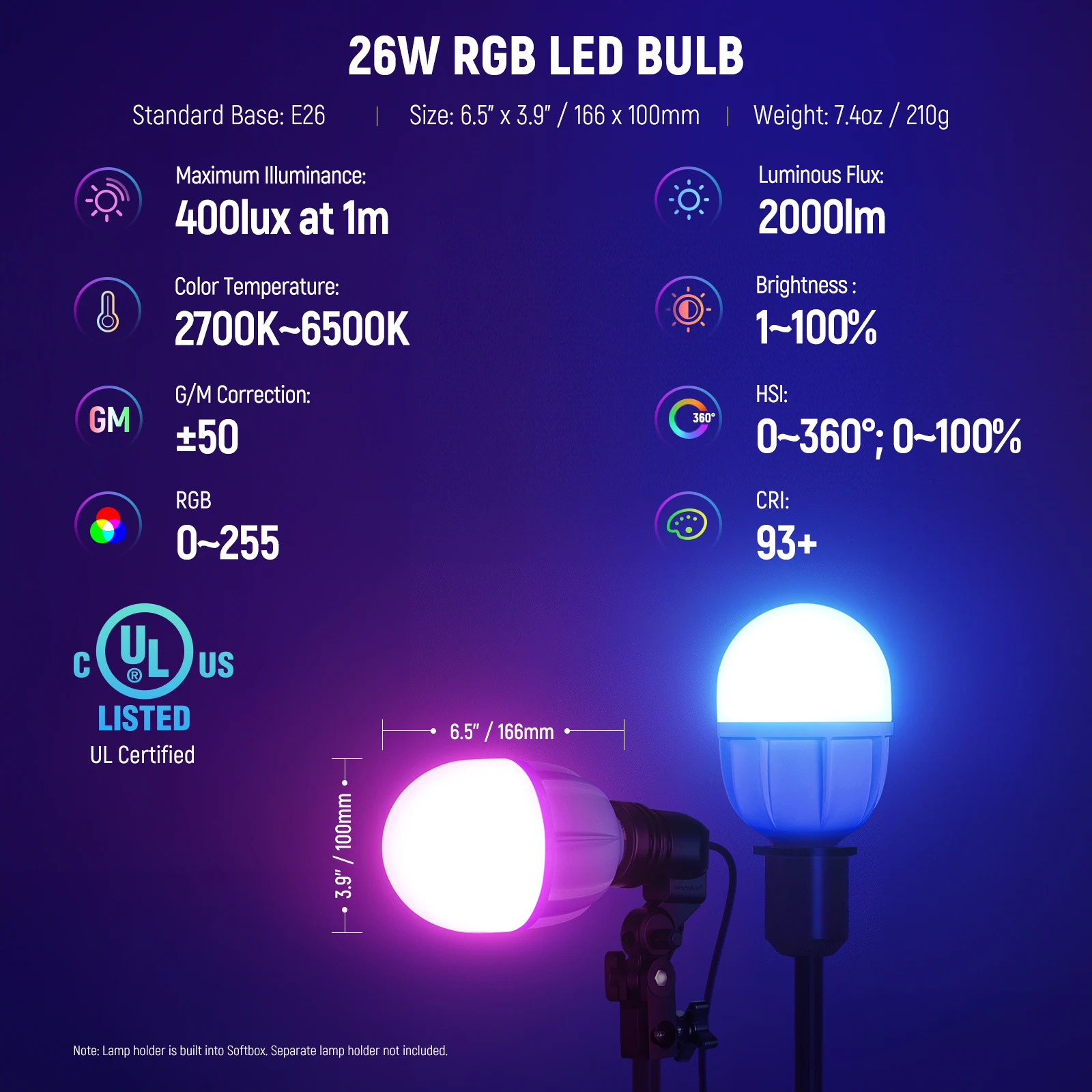 NEEWER RGB 소프트박스 조명 키트 (앱 제어 및 - Photography Lighting App 리뷰 및 가격