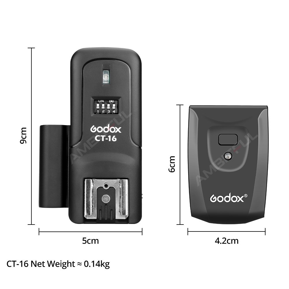 Godox CT-16 16채널 무선 라디오 플래시 트리 - Trigger Receiver Set 리뷰 및 가격
