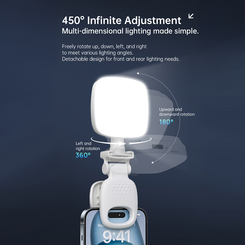 휴대용 LED 셀카 라이트 카메라 미니 보조광 충전식  - Photography Lighting Continuous 리뷰 및 가격