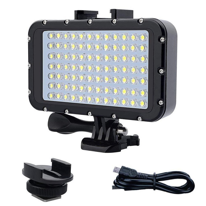 새로운 램프 다이빙 방수 LED 라이트 GoPro He - Iris Photography Led Lighting Pack 리뷰 및 가격