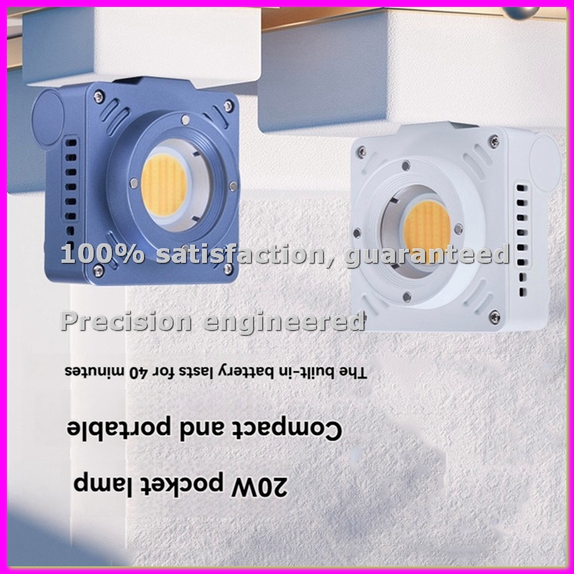 20W 포켓 LED 비디오 조명 2700K-6500K  - Photography Lighting Grid 리뷰 및 가격