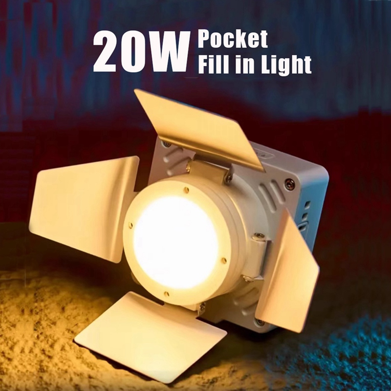 20W 포켓 LED 비디오 조명 2700K-6500K  - Photography Lighting Grid 리뷰 및 가격