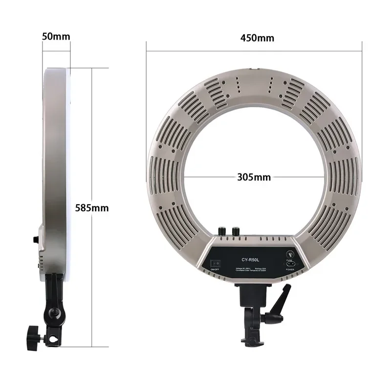 18인치 55W 480 LED 조절 가능 링 라이트 5 - Led Ring Light 18 리뷰 및 가격