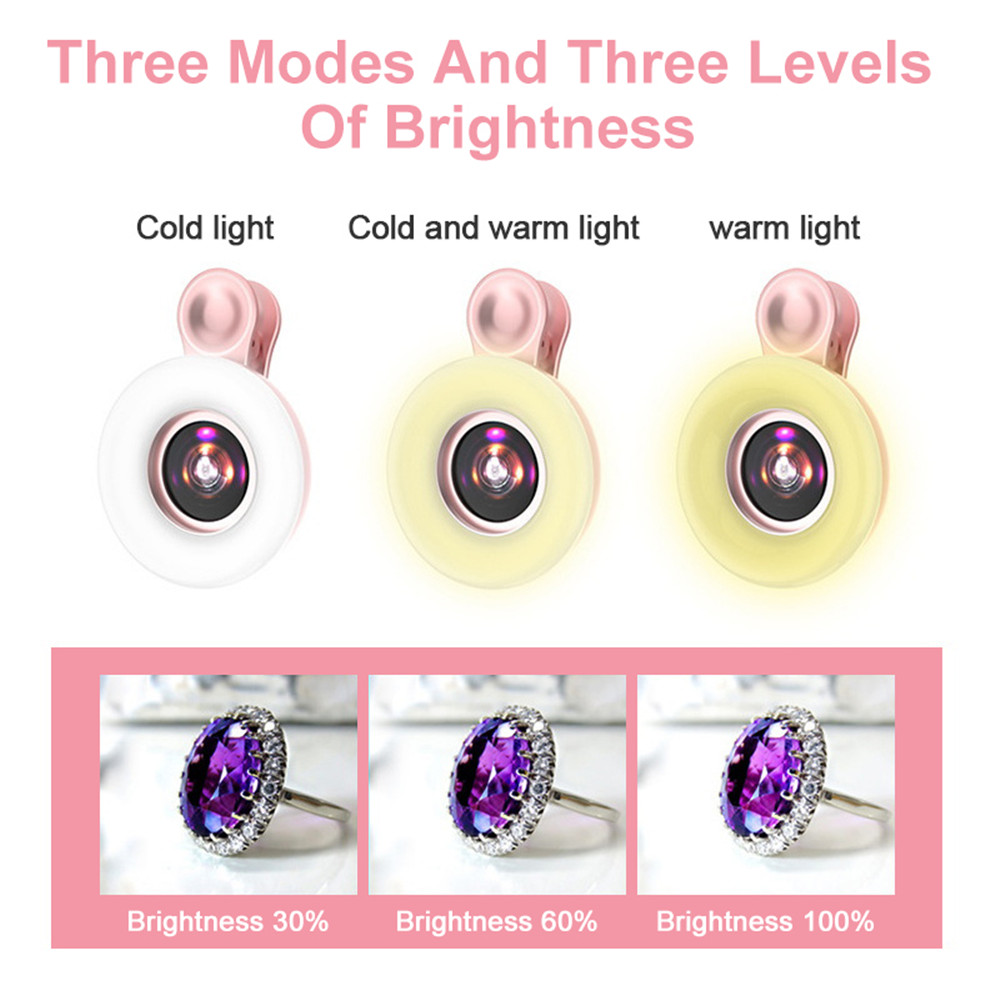 모바일 렌즈 15X 매크로 렌즈 휴대 전화 2 in 1 - Photography Lighting Circle 리뷰 및 가격