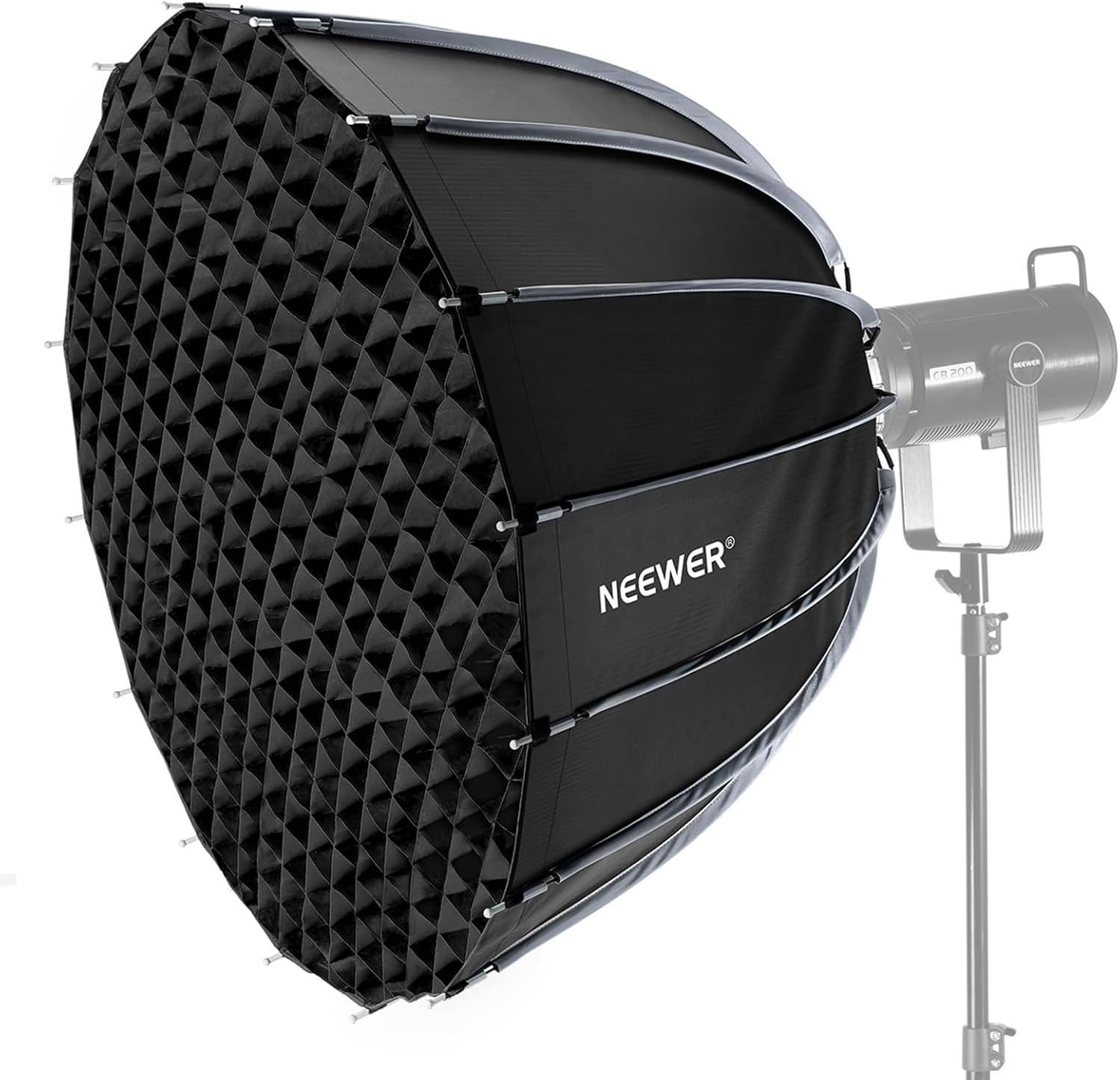 보웬스 마운트가 있는 파라볼릭 소프트박스, 스튜디오 사 - Photography Lighting Grid 리뷰 및 가격