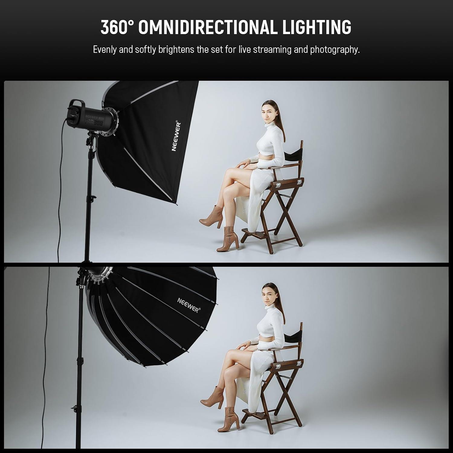 보웬스 마운트가 있는 파라볼릭 소프트박스, 스튜디오 사 - Photography Lighting Grid 리뷰 및 가격