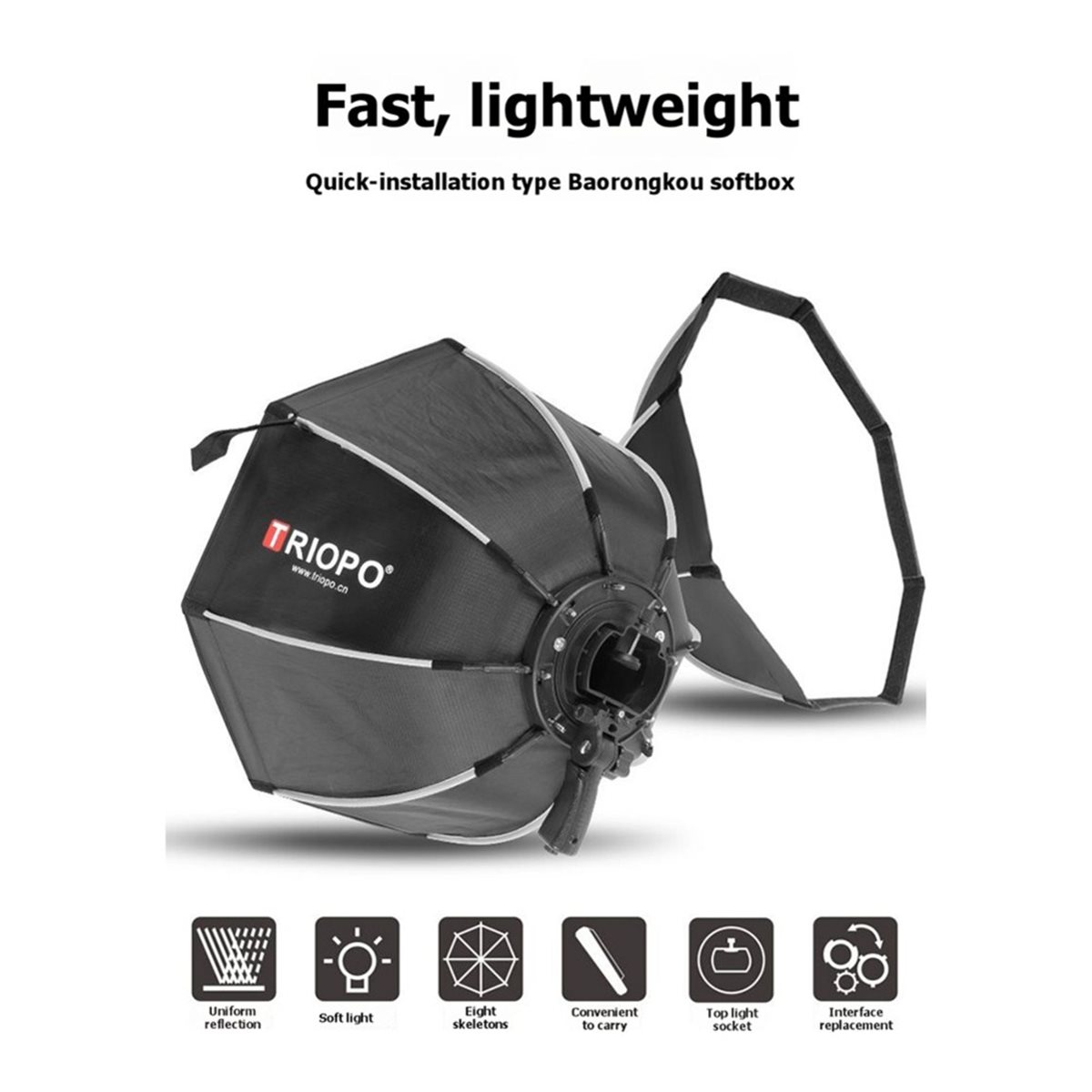 L70A KS2-90cm 접이식 옥타곤 소프트박스 사진 - Photography Lighting Grid 리뷰 및 가격