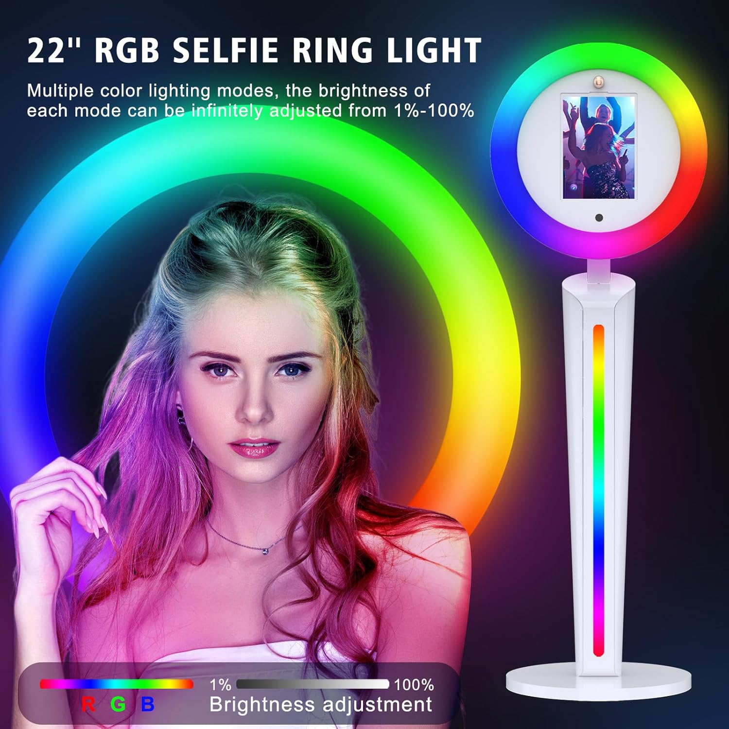 휴대용 아이패드 포토 부스 머신, 원격 앱 제어, RG - Photography Lighting App 리뷰 및 가격