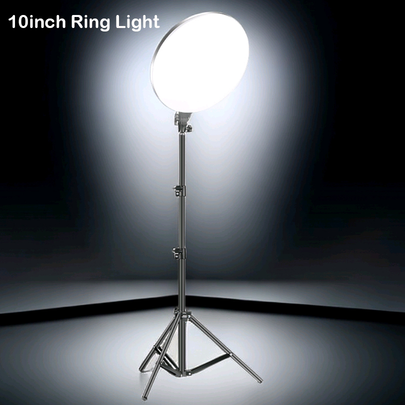 10인치 LED 사진 촬영 조명 삼각대 스탠드 카메라  - Photography Lighting Circle 리뷰 및 가격